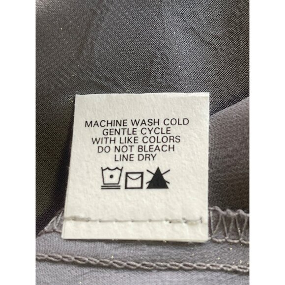 Revolve Krisa Gray Long Sleeve Blouse Size Large NWT - Picture 5 of 6